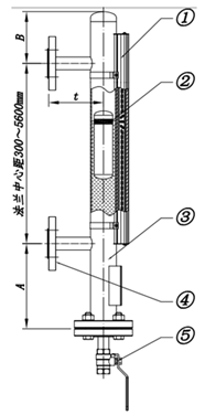標(biāo)準(zhǔn)型磁翻板液位計(jì)產(chǎn)品概況